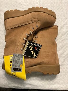 GORE-TEX Men’s Brown Suede Rugged Lace-Up Boots